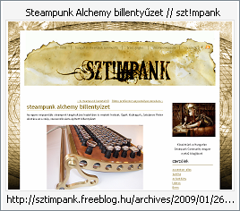 szt!mpank billentyűzet