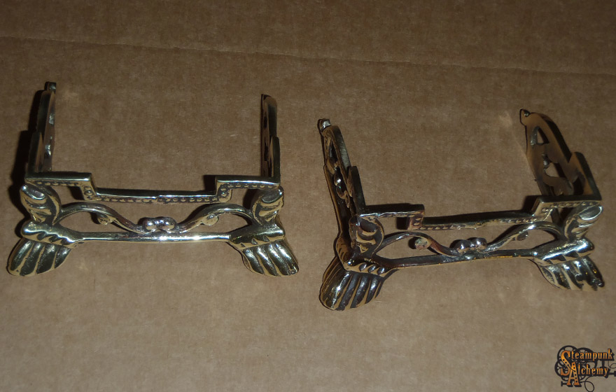 polished brass