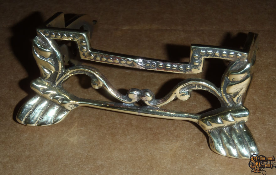 polished brass